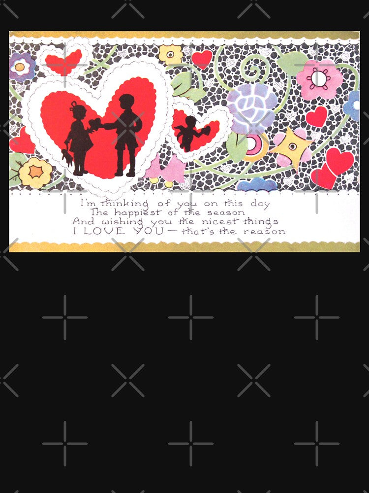 Vintage Valentine Hearts and Verse by collageDP