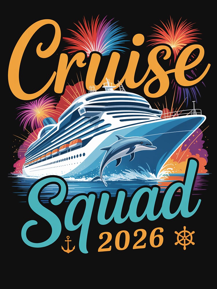 Cruise Squad 2026 Summer Vacation Matching Family by MaryoKing