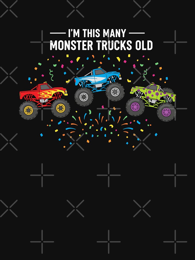 I'm This Many Monster Trucks Old Boys Birthday Celebration by PopStars1993