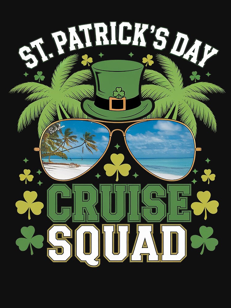 St Patrick's Day Cruise Squad Funny Family Matching by repconomArt