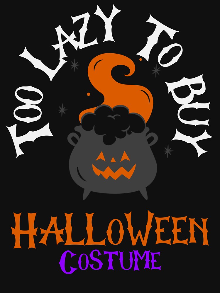 Too Lazy To Buy Halloween Costume boo by UnstoppableShpy