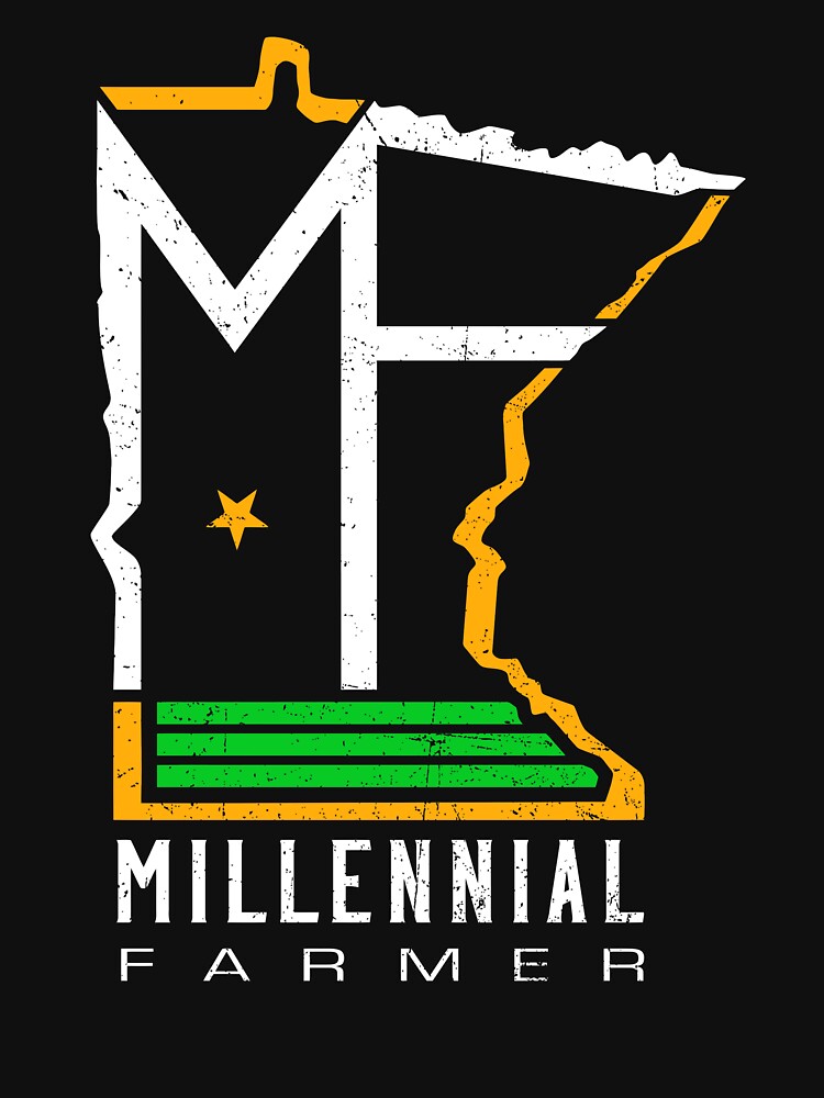 Millennial Farmer Merch by Wade Charlotte