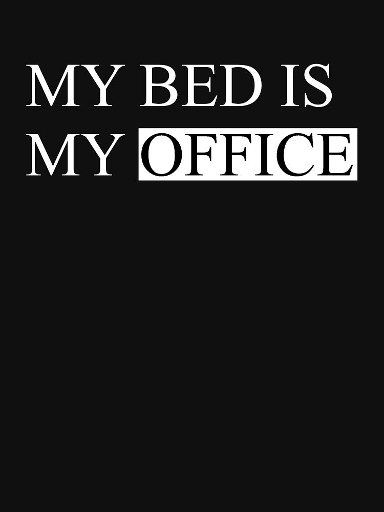My bed is my office by FunnyShop67