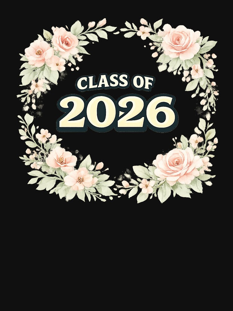 Class of 2026 Floral Wreath Graduation by PunchDrop