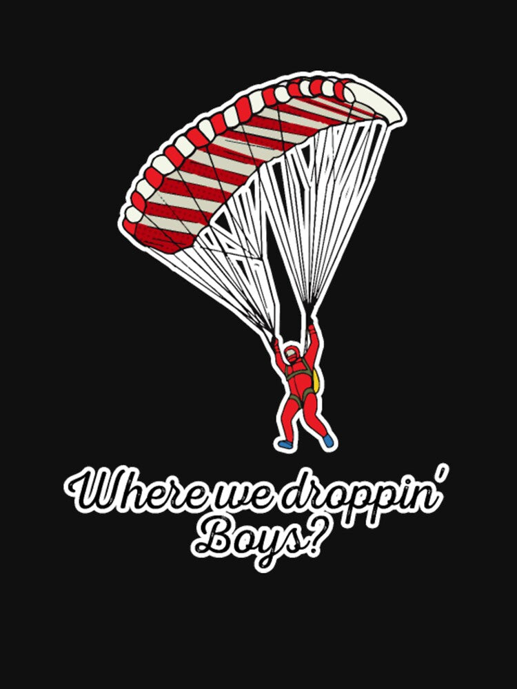 Where we droppin boys mask shirt by ClamenTaon