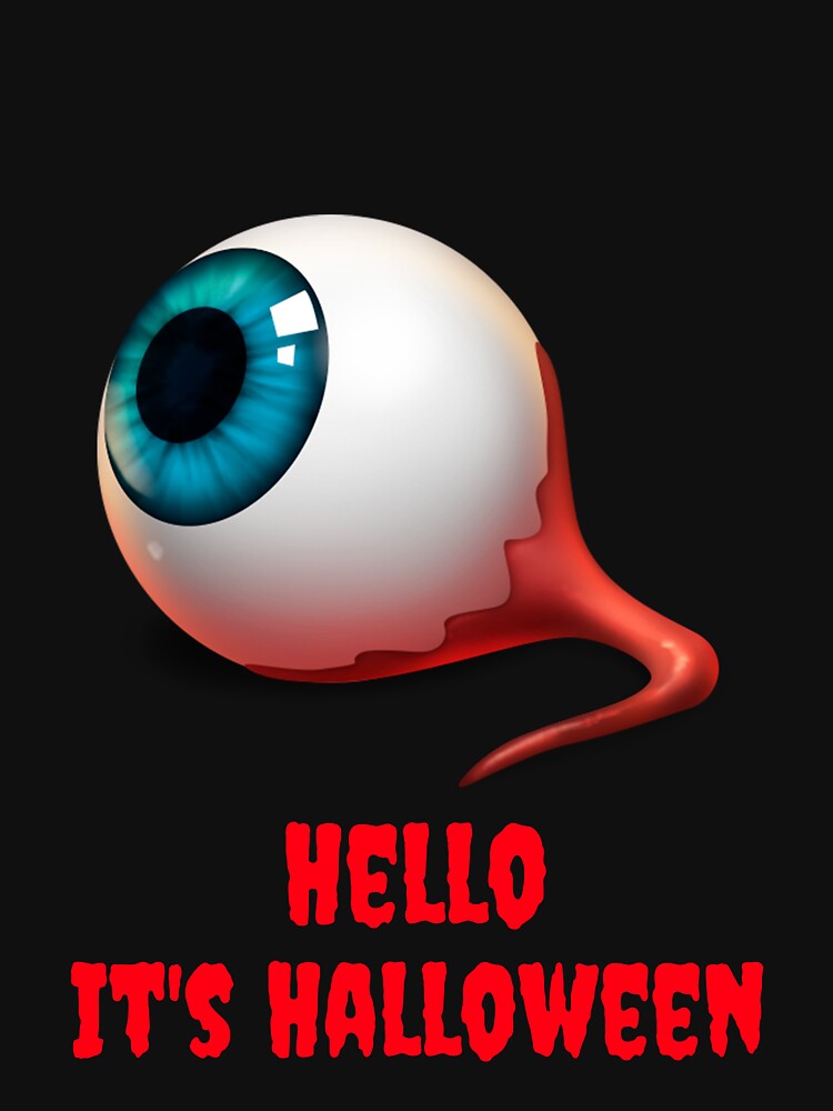 Hello it's Halloween scary eyeball by UnstoppableShpy