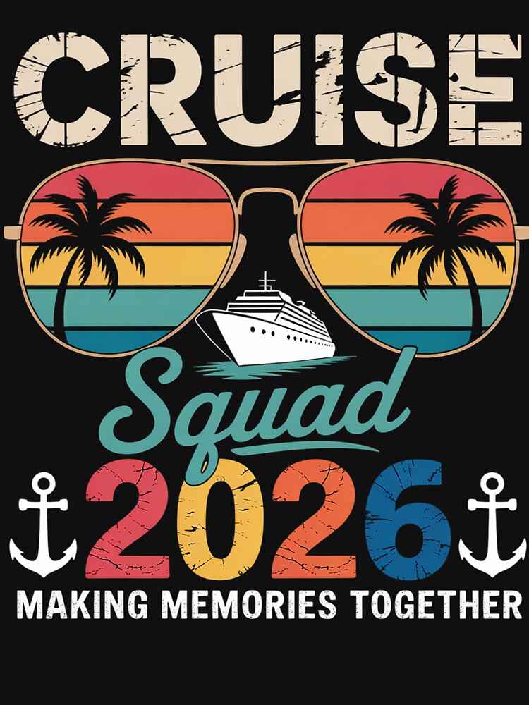 Cruise Squad 2026 Family Group Matching Summer Vacation by Patricsselin