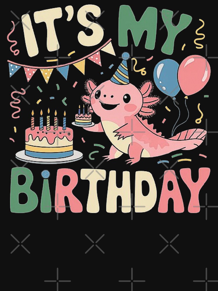 Cute Axolotl Birthday Party - Fun & Colorful Celebration by love3617