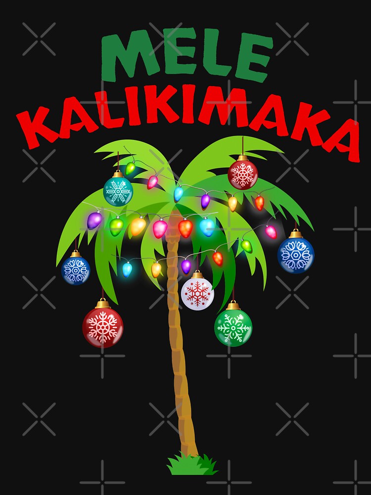 Mele Kalikimaka - Christmas Vacation - Hawaiian Santa Christmas by MagicBoutique