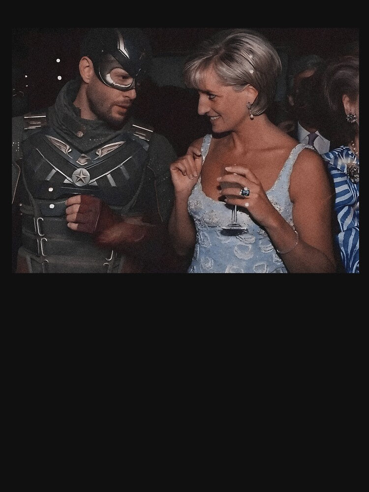 Retro Princess Diana and Soldier Boy by Serdinas