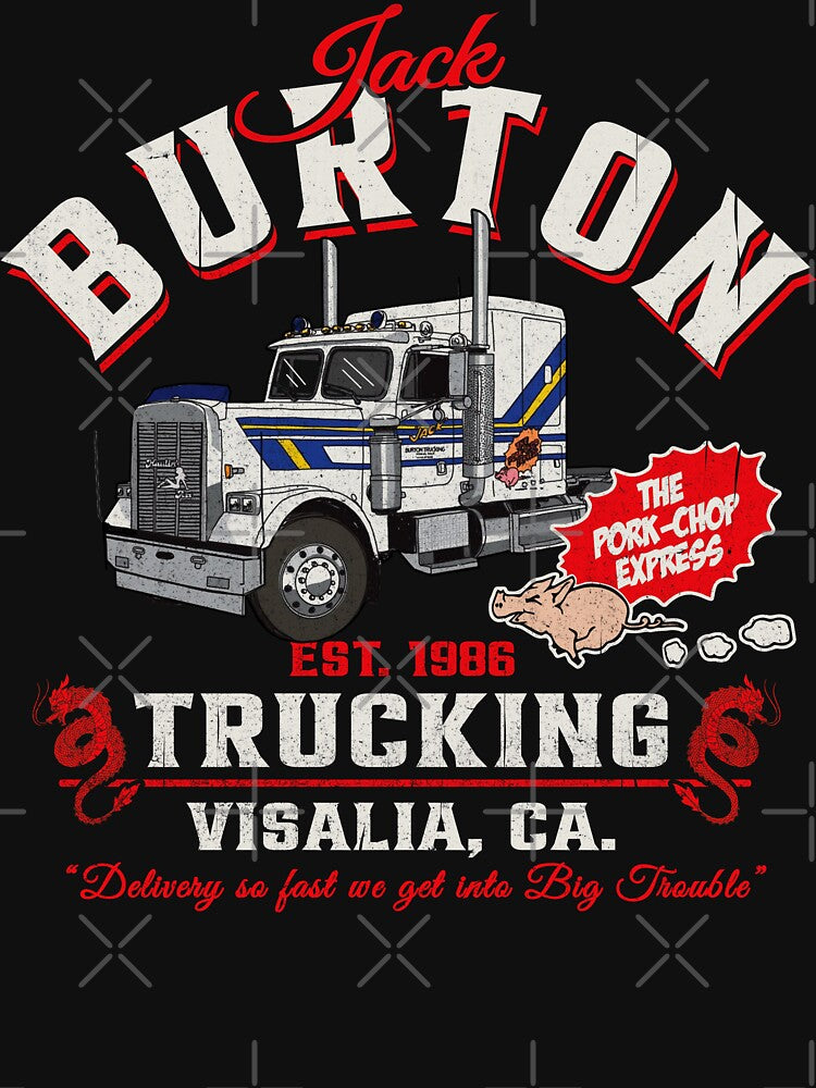 Jack Burton Pork Chop Express Trucking Dks by Alema Art