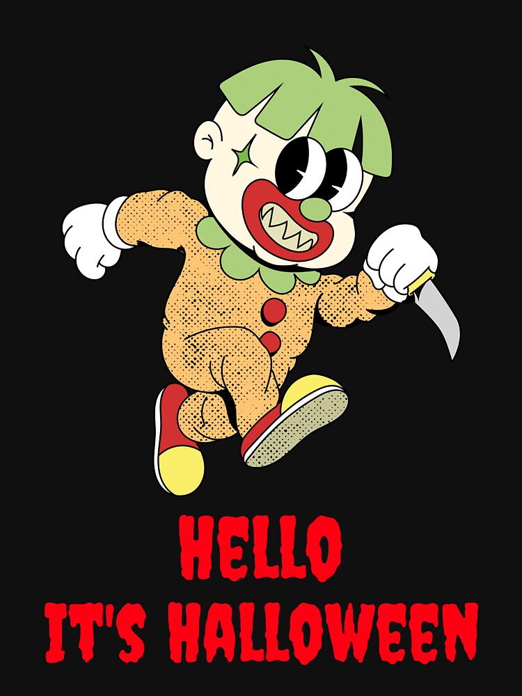 Hello it's Halloween clown with knife by UnstoppableShpy