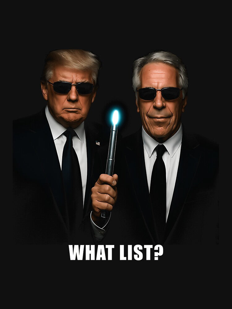 What List Donald Trump With Jeffrey Epstein Meme by KyleBradtke