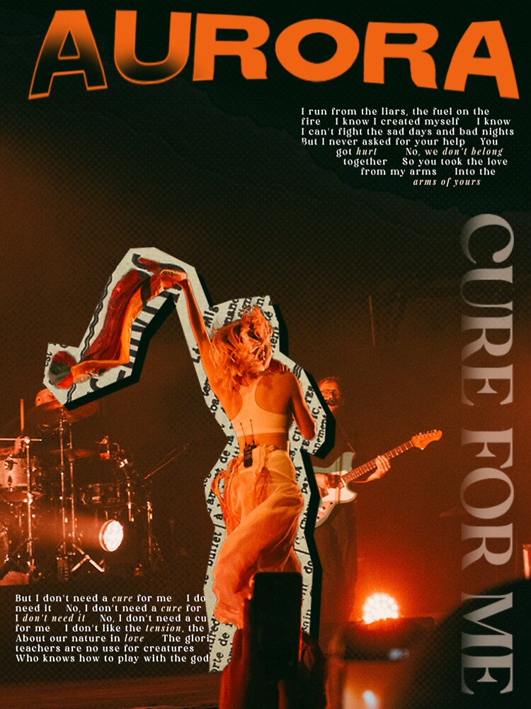 Cure For Me - Aurora Poster by mdnightdvdesign
