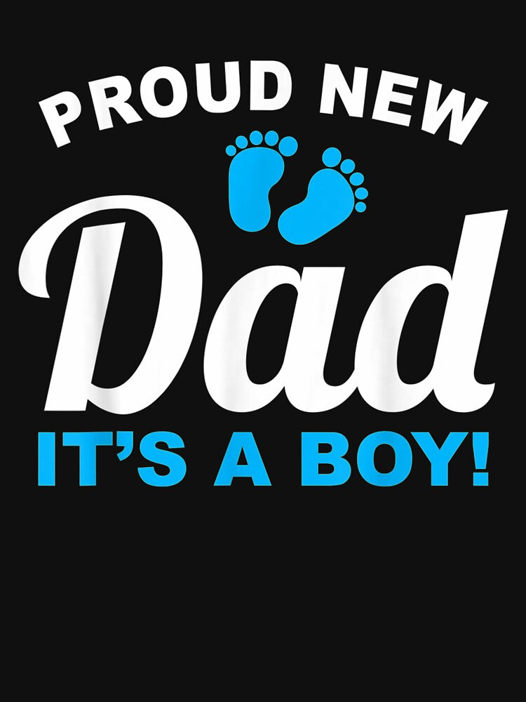 Proud New Dad It's A Boy Gender Reveal Gift by dominique235