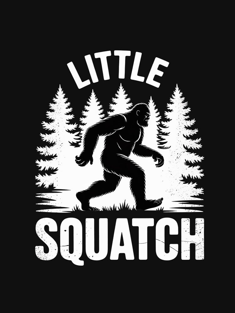 Squatchy Matching Family Bigfoot Shirts Little Squatch by dainegilbert
