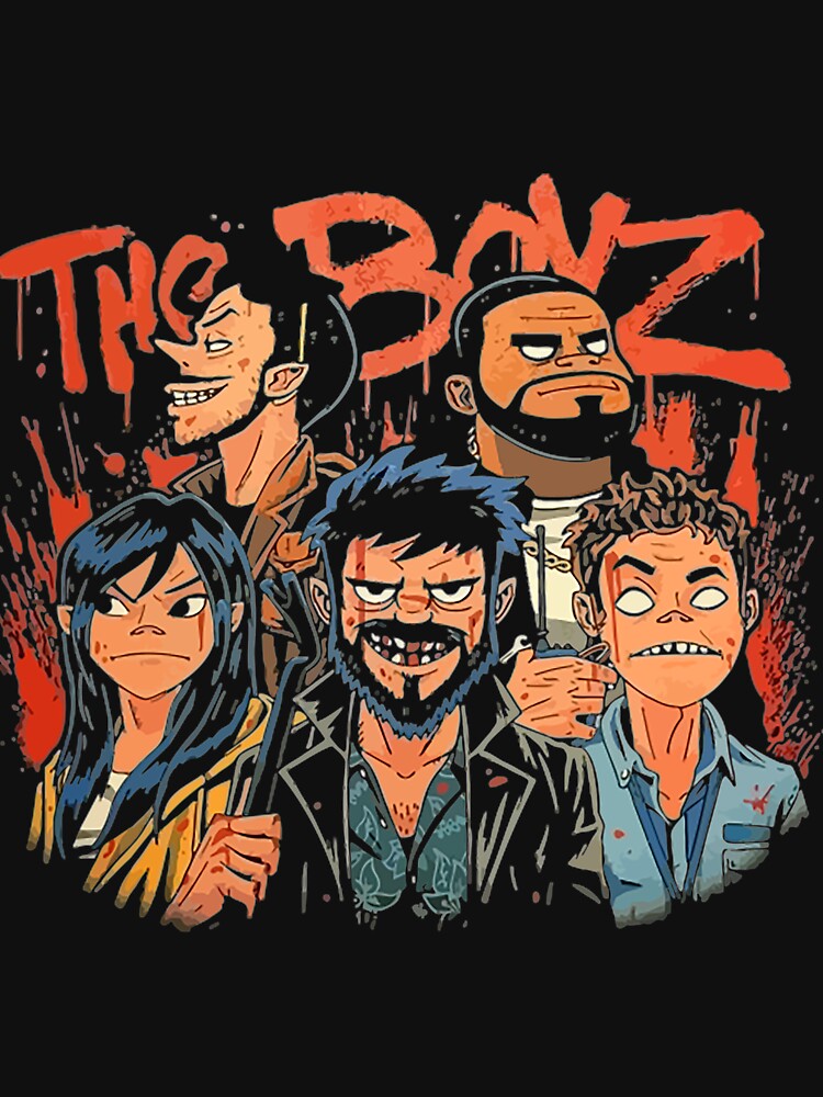 The Boys T-ShirtThe Boys - Gorilaz by Christopher686