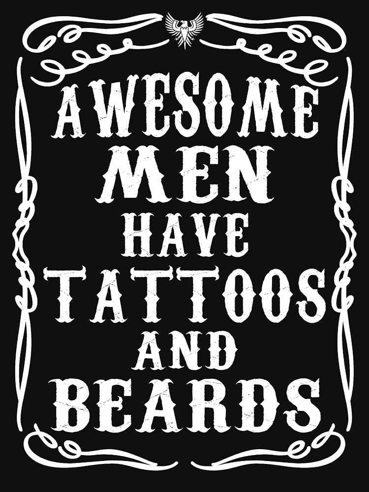 Awesome Men Have Tattoos And Beards by teelover26