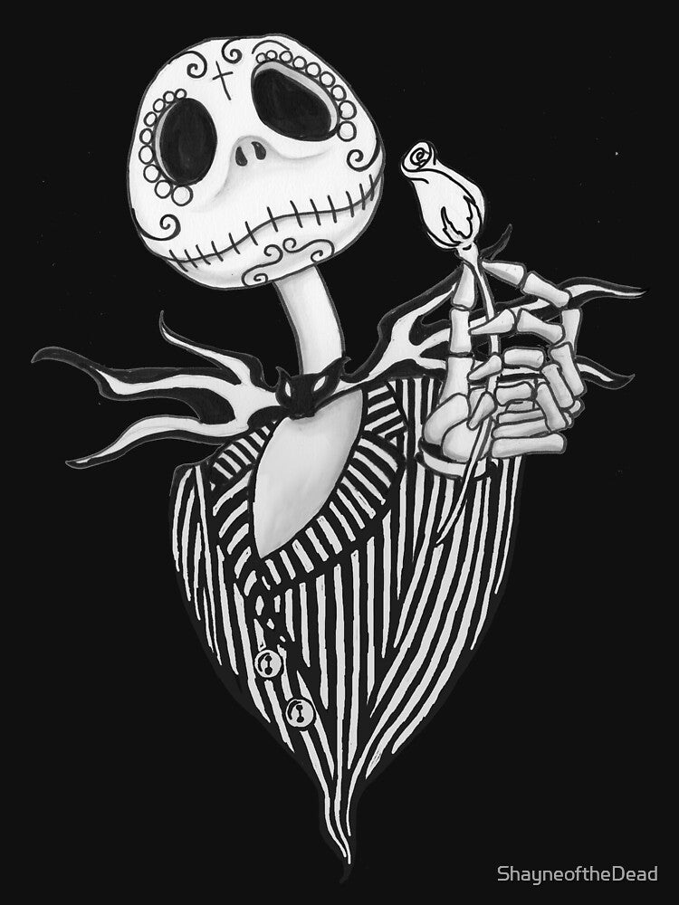 Sugar Skull Skeleton by ShayneoftheDead