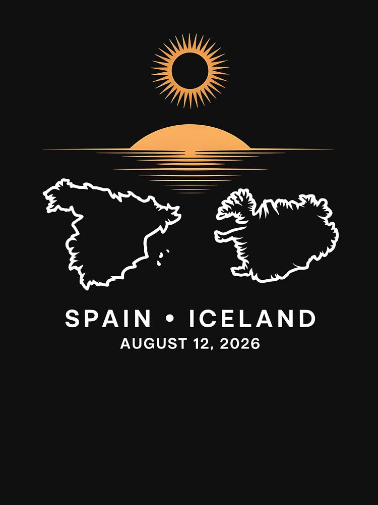 Total Eclipse 2026 Spain and Iceland Eclipse Chaser Travel Design by Redgiant87x