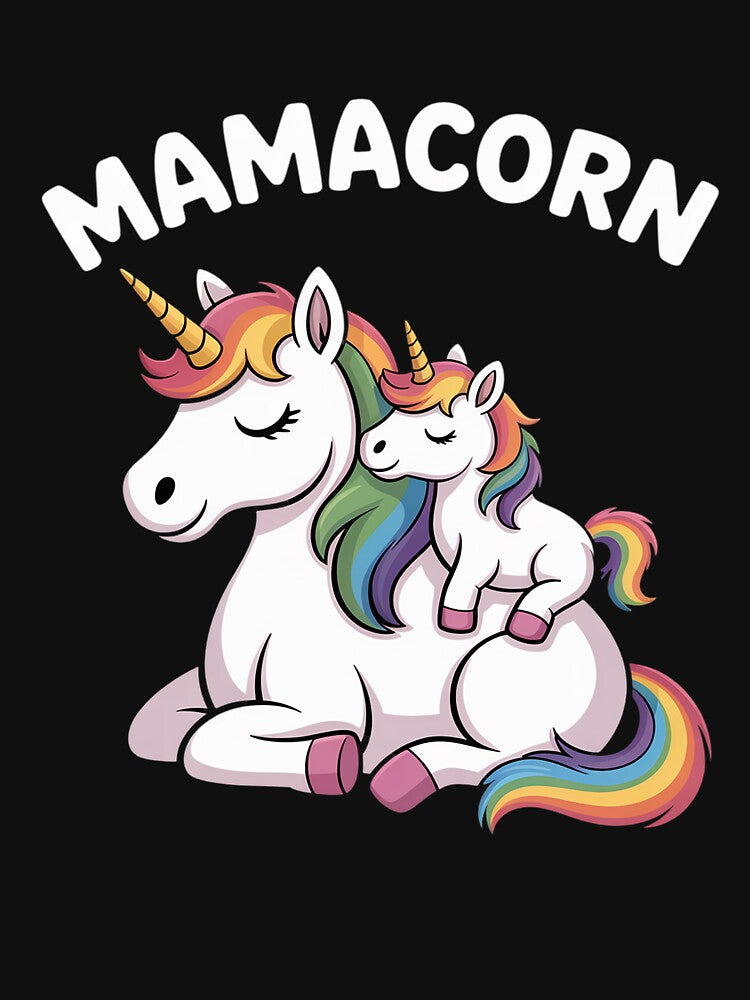 Mamacorn Unicorn Mum Mother's Day Mother Daughter by RonnasJackson