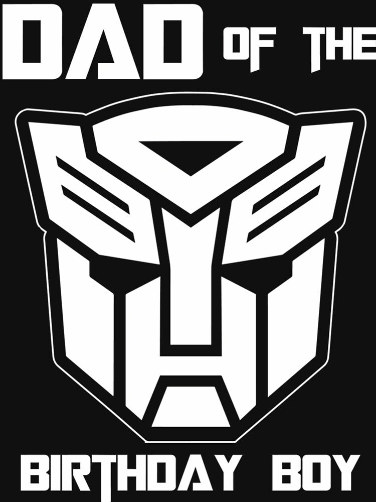 Dad of the birthday boy transformers by PreciousArtChic