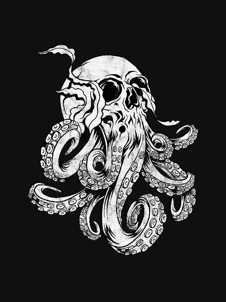Octopus Skull Monster Kraken Cthulhu by BundlerVq