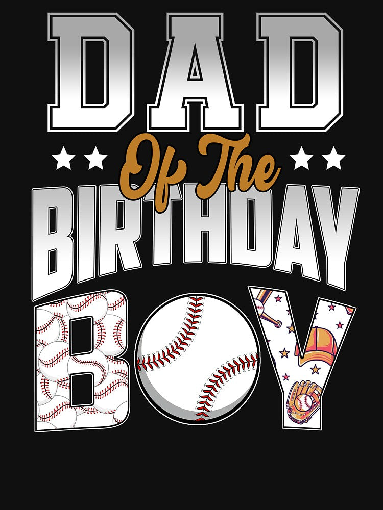 Dad Brother Of The Birthday Boy Family Baseball Fans Birthday Party by JaidyKris