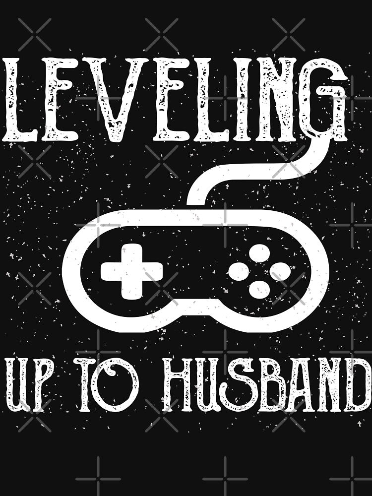Leveling up to Husband Leveling Up To Husband, Husband , Fiance , Groom Shirt, Gaming by ilias13