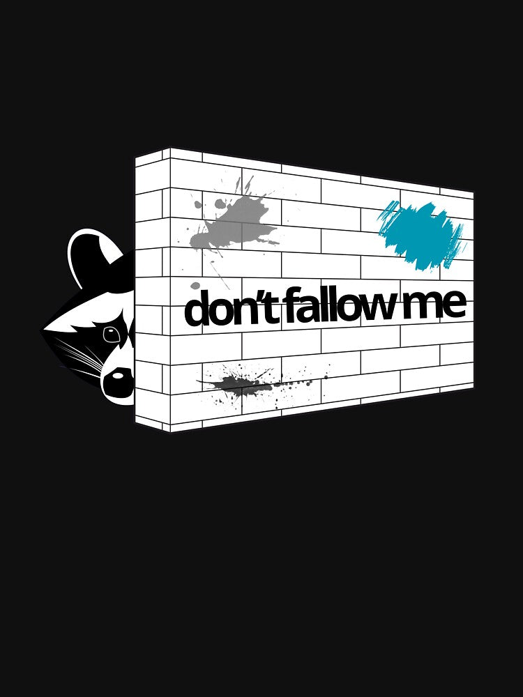 raccoon don't fllow me by By-LuQuiRRis