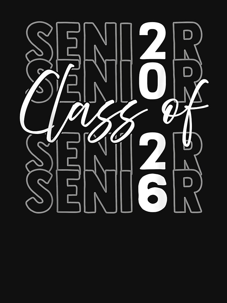 Funny Senior Class of 2026 Senior Student Boys Girls by Boutkimaewab