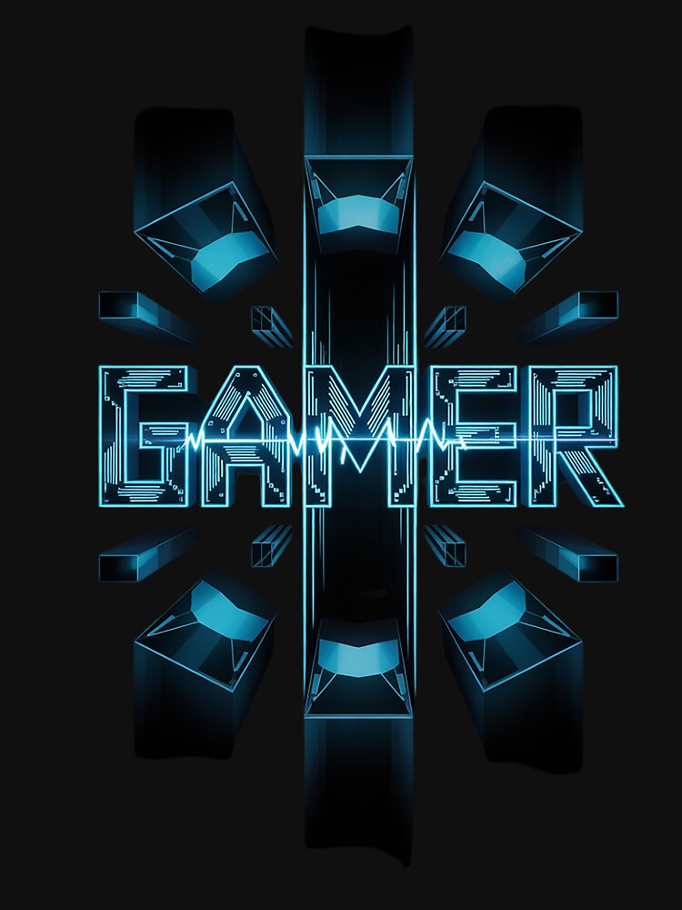 Cool GAMER Heartbeat Video Games by ClassicAnthony