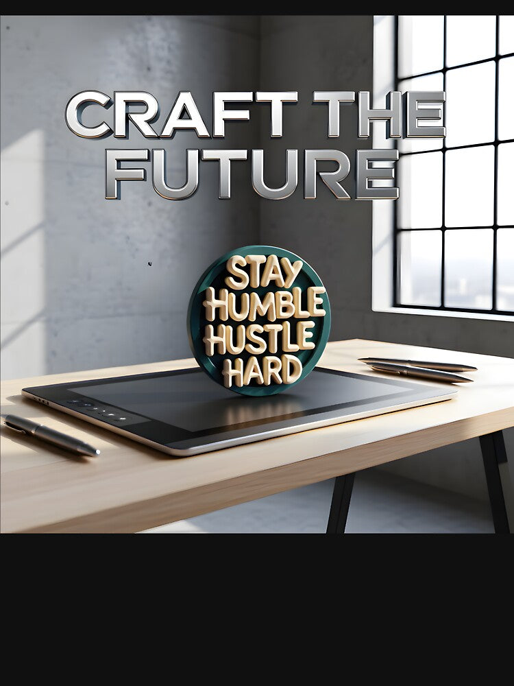 Craft the Future Minimalist Design Studio: Elite Creative Hustle Tech Ad by Creative-RE