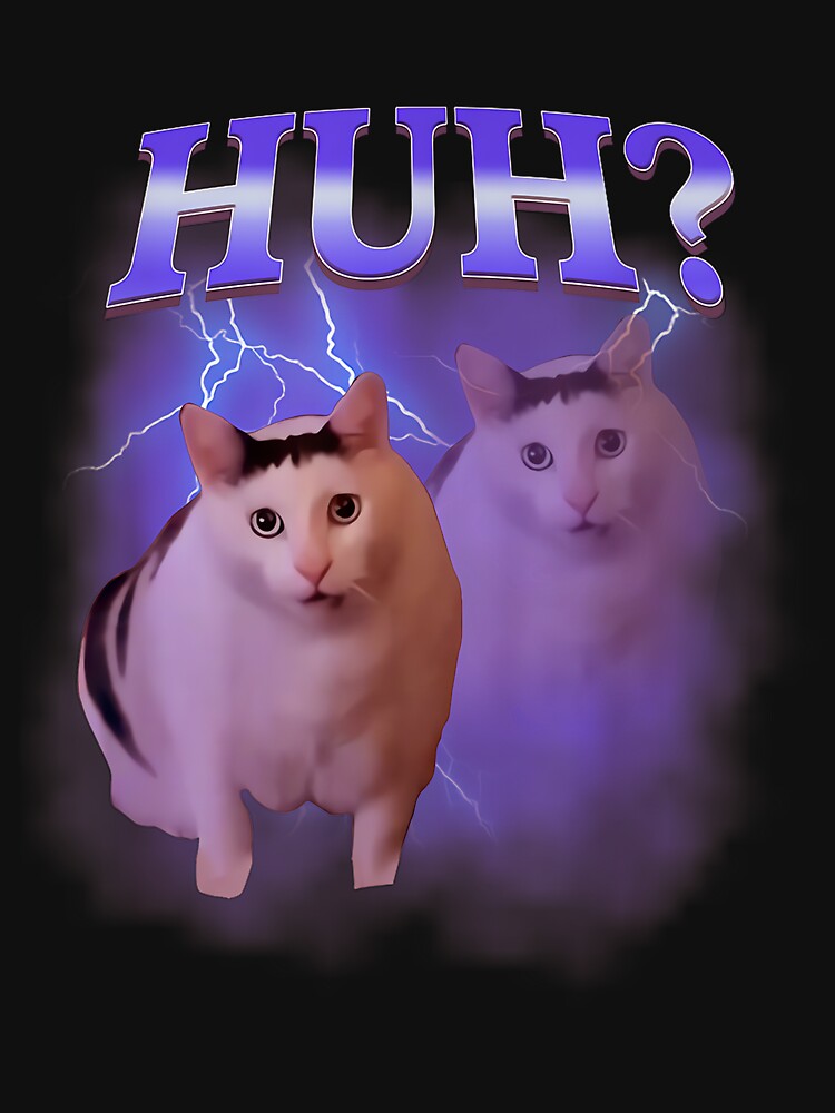 Huh Silly Cat Meme by OneSharkx