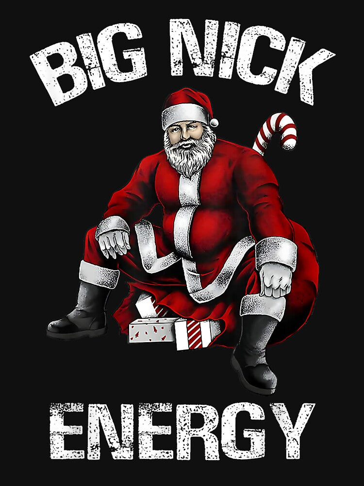 Big Nick Energy - Santa Christmas by looptuujnet