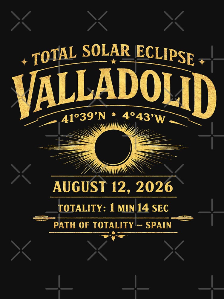 Valladolid Eclipse 2026 Path of Totality Spain by CalmCapy Co