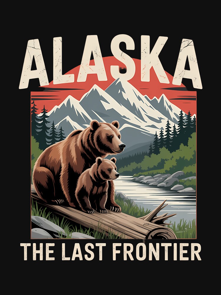 Alaska the Last Frontier Bear by ValerieRodrigue