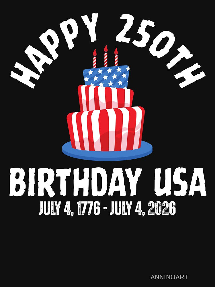 4th July 250th Anniversary by ANNINOART ⭐⭐⭐⭐⭐