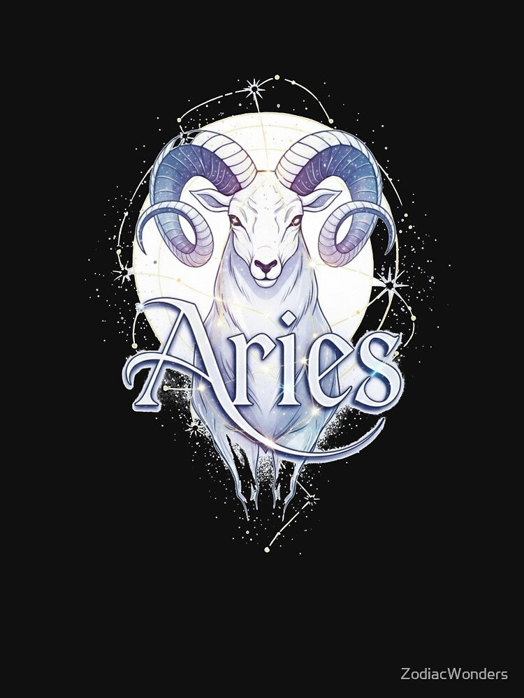 Starlit Aries Zodiac Spirit by ZodiacWonders