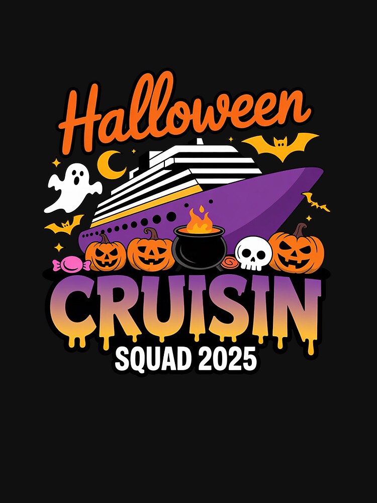 Halloween Cruise Squad 2025 Matching Family Trip by ShelFisher