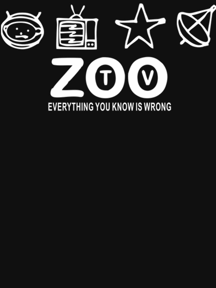 BEST SELLING -U2 - Zoo TV  MERCHANDISE  Essential T-Shirt by stuxed
