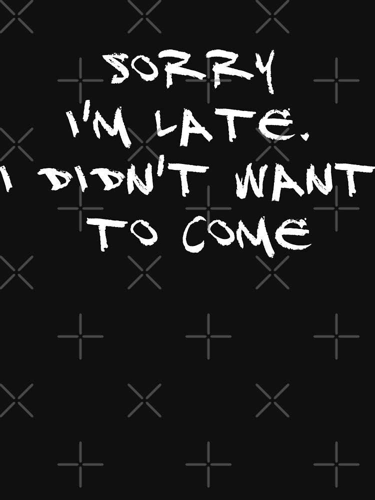 Sorry I'm late. I didn't want to come by ToniaKroeger