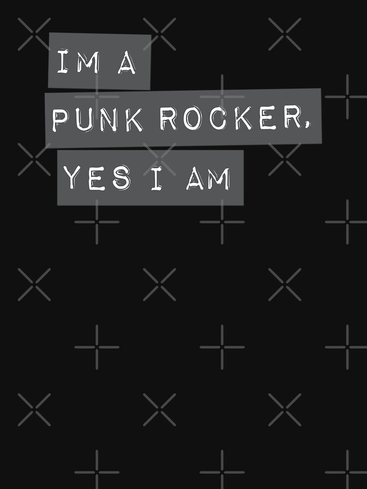 I'm a Punk Rocker, yes I am by Neat Works Design