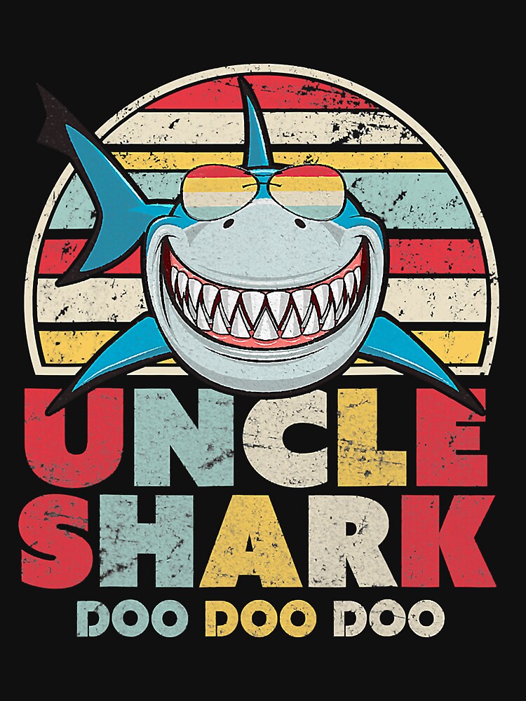 Uncle Shark Funny Uncle Family Father's day by ericrichard059