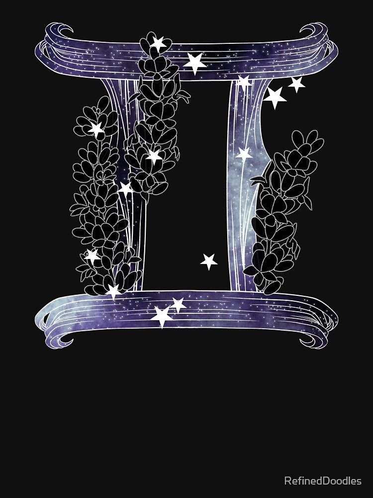 Zodiac Gemini by RefinedDoodles