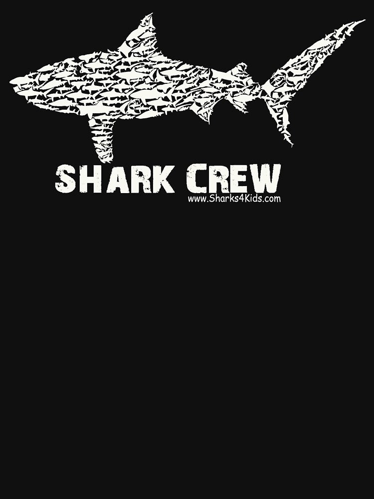 Shark Crew - Sharks4Kids (dark background) by Sharks4Kids