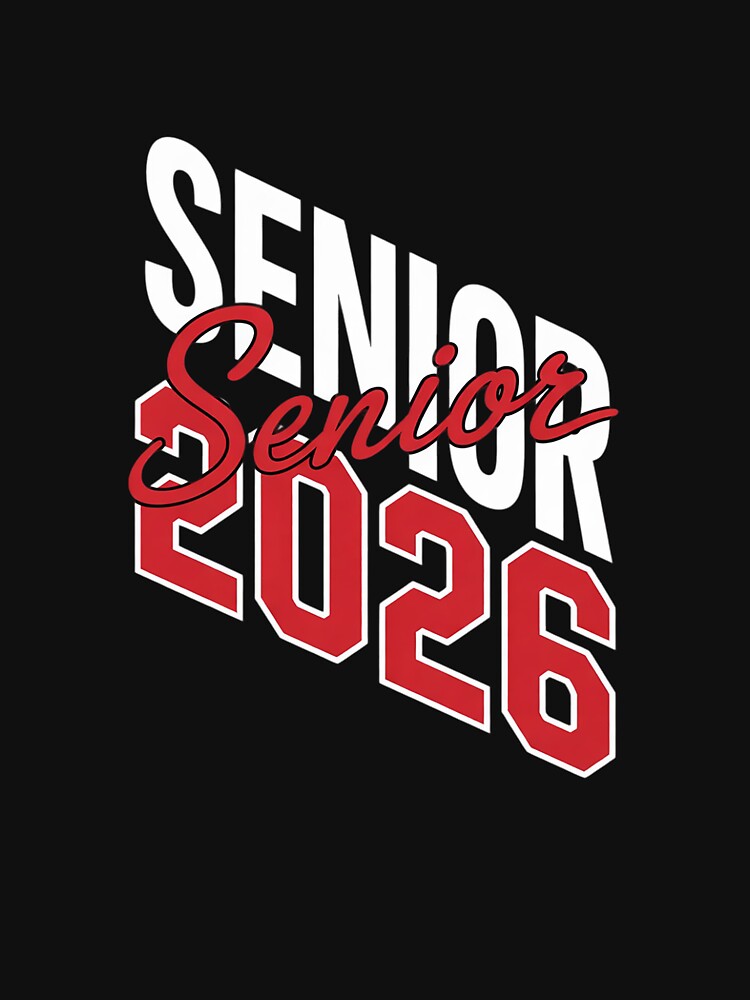 Senior 2026 Class of 2026 Graduation for Students by Belkisallen