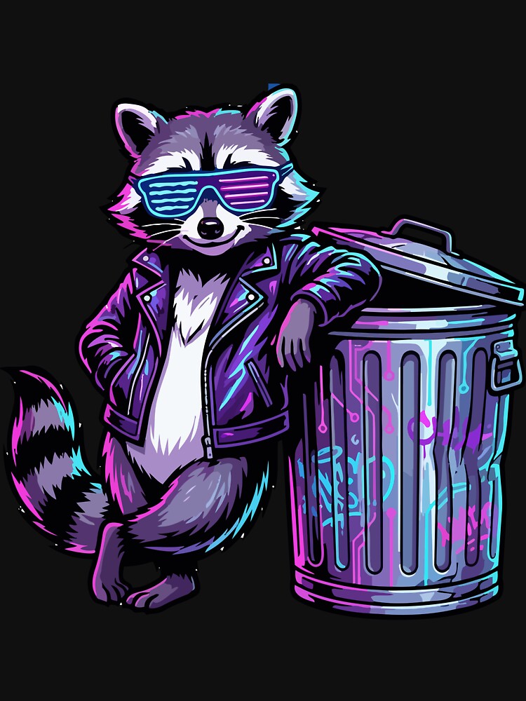 TRASH PANDA URBAN by Uglyandcute