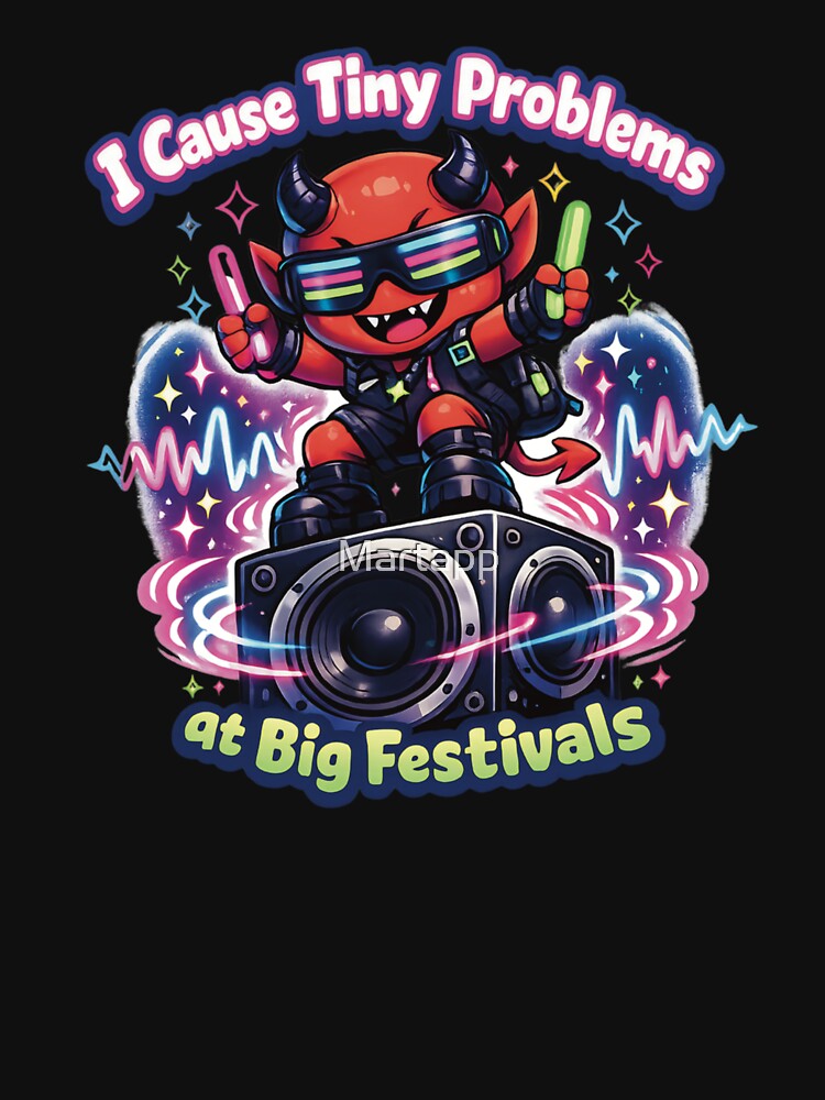 Tiny Raver Menace – Chaos at the Festival of the Cute Demons by Martapp