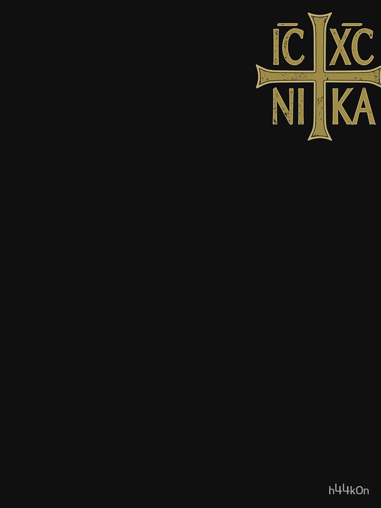 IC XC NIKA Cross Orthodox Eastern Christianity Christogram Side by h44k0n